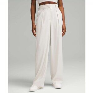 lululemon athletica White Wide-Leg Trousers